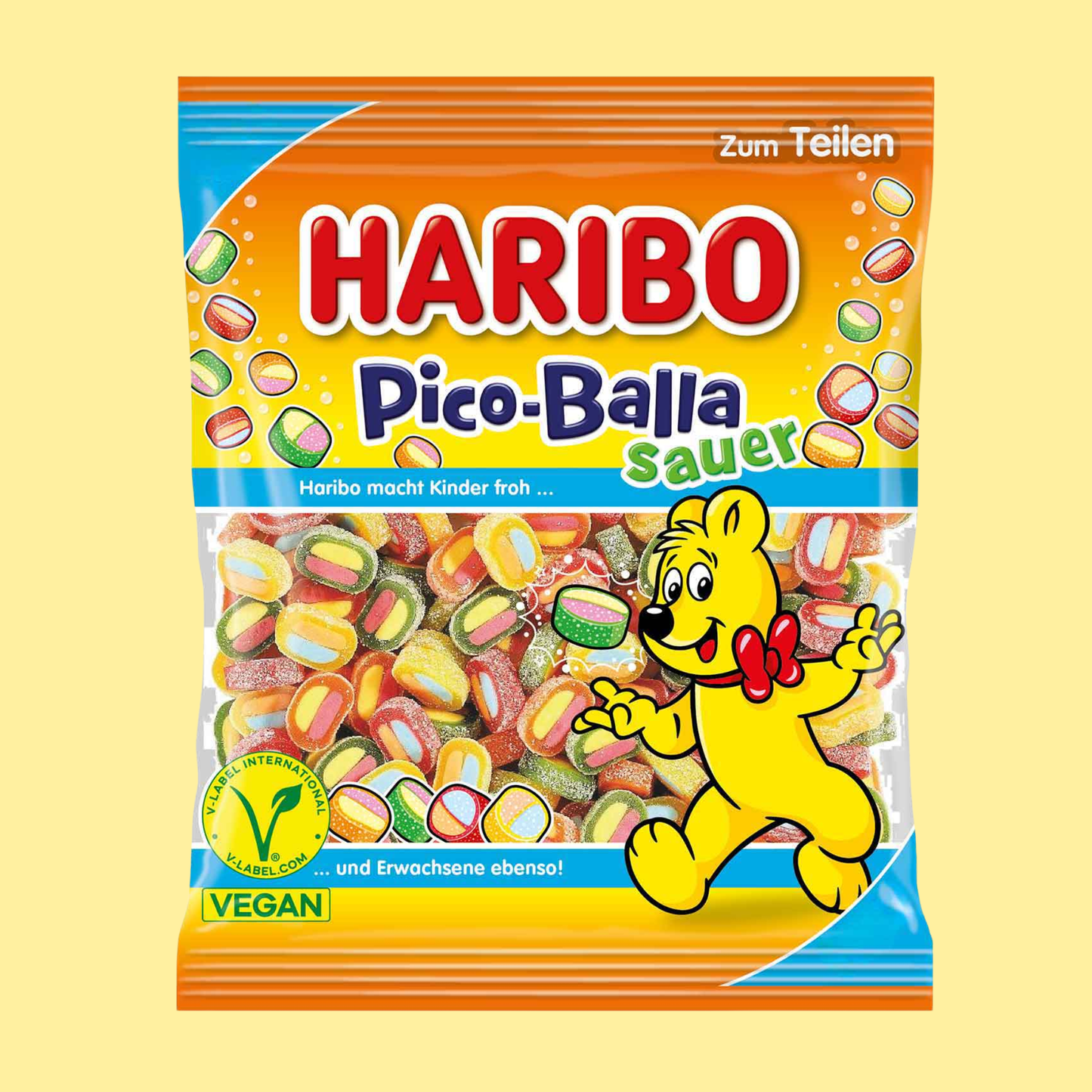 Haribo Pico-Balla Sauer (160g - veggie)