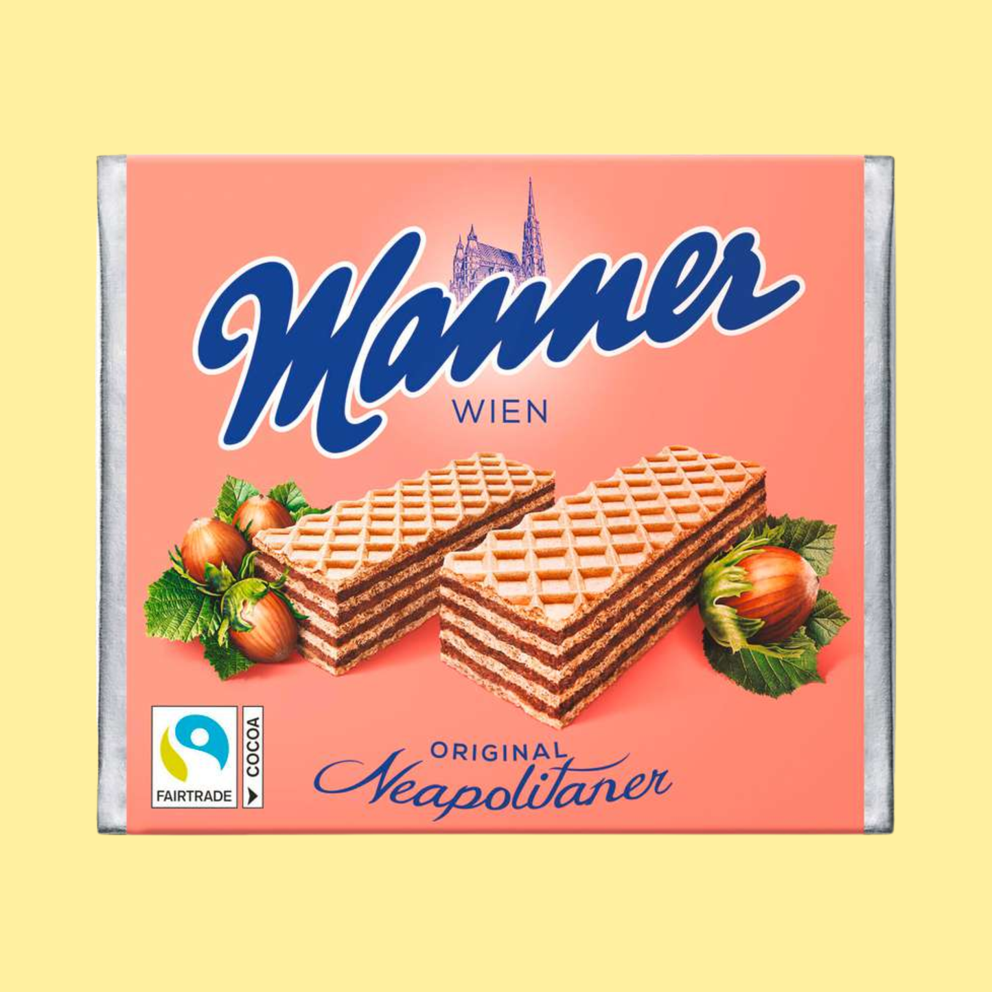 Manner Original Neapolitaner Schnitten 75g – Austrian Wafer – entry49