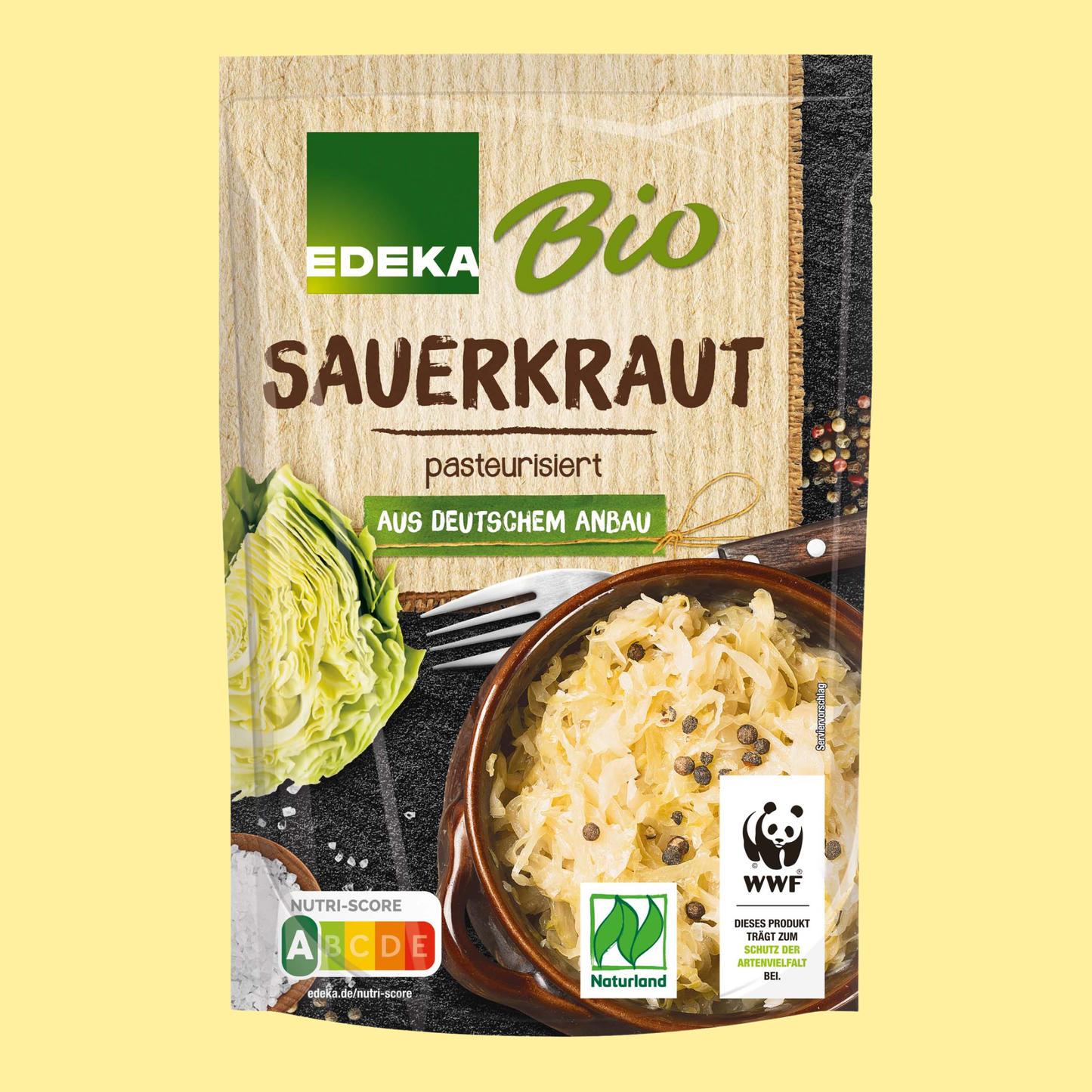 Edeka Bio Sauerkraut 520g – German Canned Vegetable – entry49