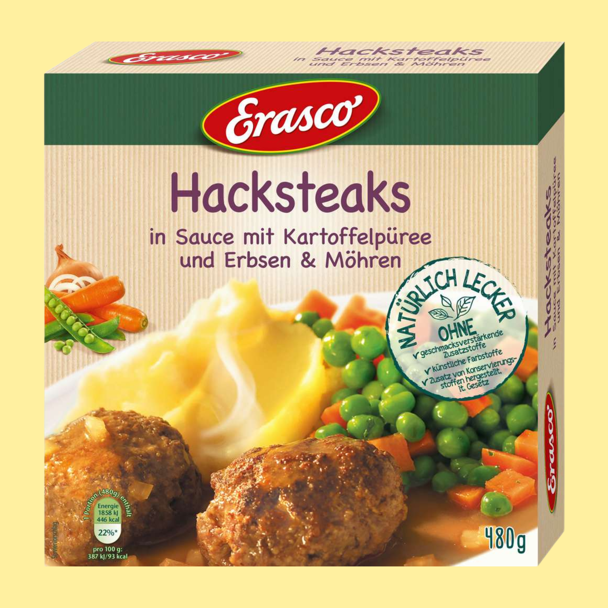 Erasco Hacksteaks 480g – German Ready Meal – entry49