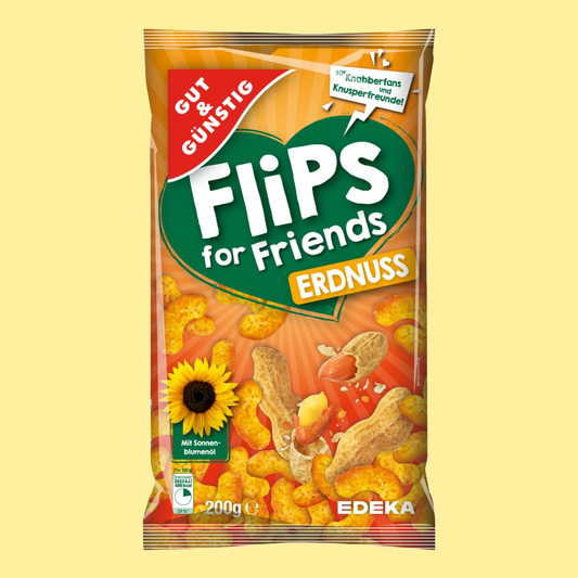 Gut&Günstig Erdnuss Flips (200g)
