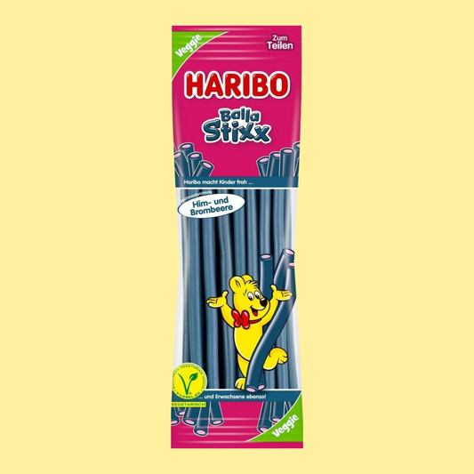 Haribo Balla Balla Stixx Himbeere Brombeere 200g – German Gummy Candy – entry49