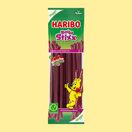 Haribo Balla Balla Stixx Kirsche 200g – German Gummy Candy – entry49
