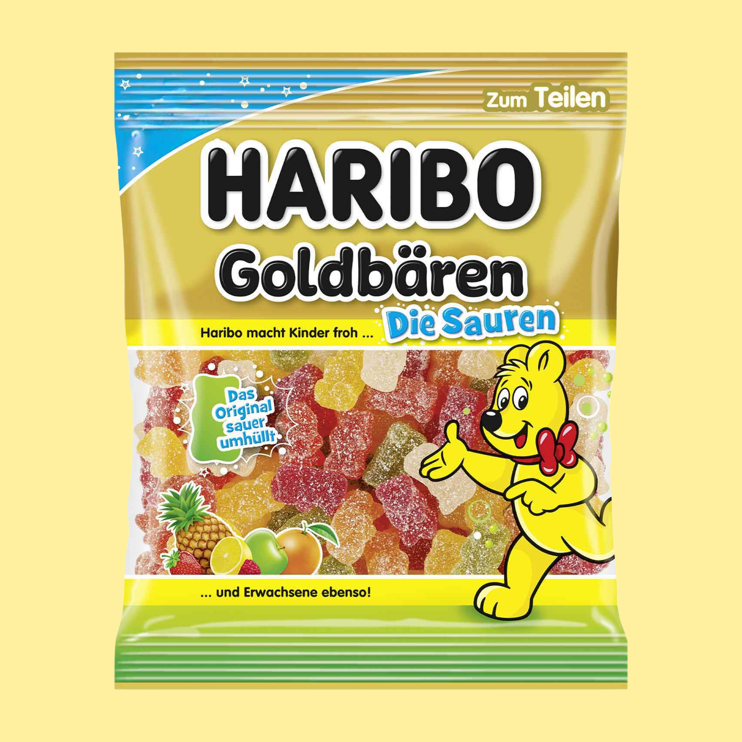 Haribo Goldbären Sauer (175g)