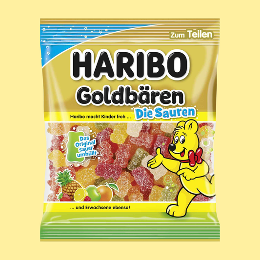 Haribo Goldbären Sauer (175g)
