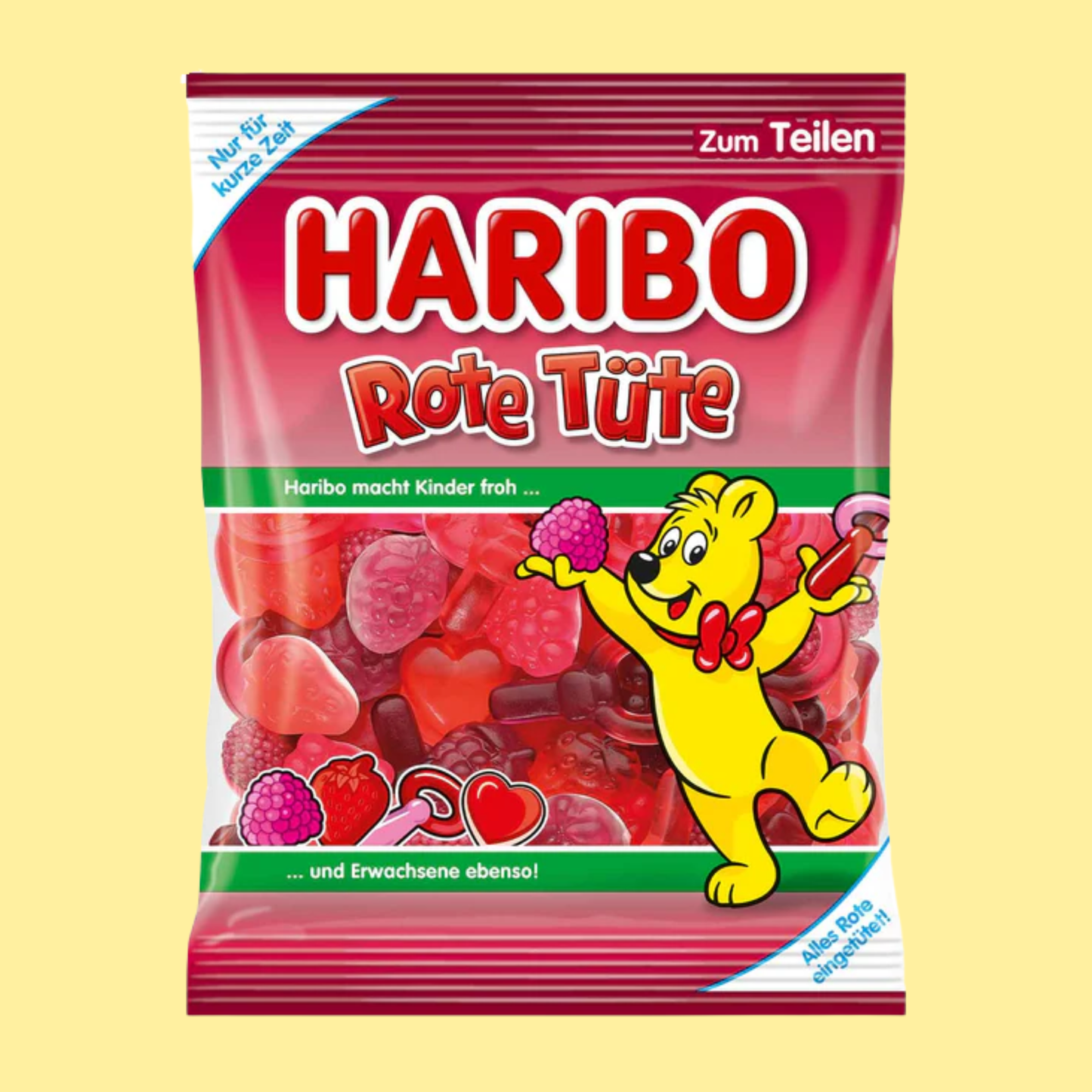 Haribo Rote Tüte 175g – German Gummy Candy – entry49