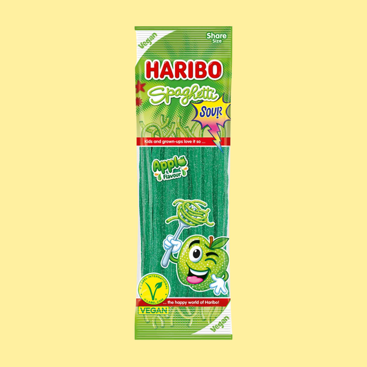 Haribo Spaghetti Apfel Sauer (200g - vegan)