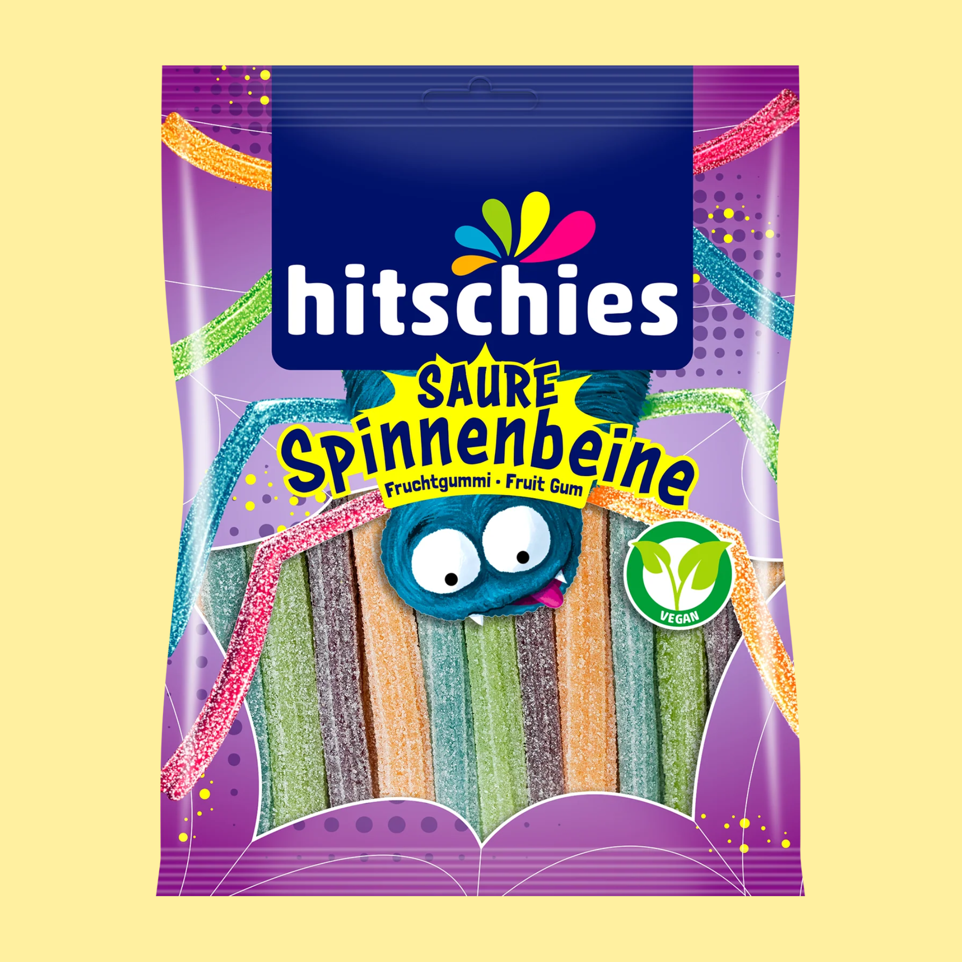 Hitschies Saure Spinnenbeine Classic 150g – German Vegan Gummy Candy – entry49