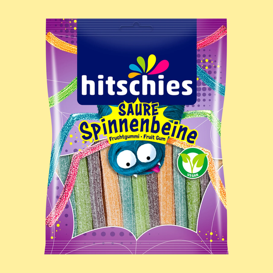 Hitschies Saure Spinnenbeine Classic 150g – German Vegan Gummy Candy – entry49