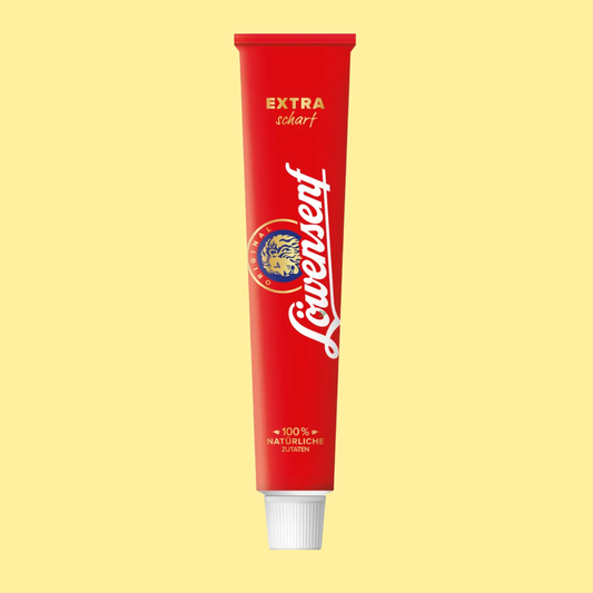 Löwensenf Extra Scharf 200ml – German Mustard – entry49