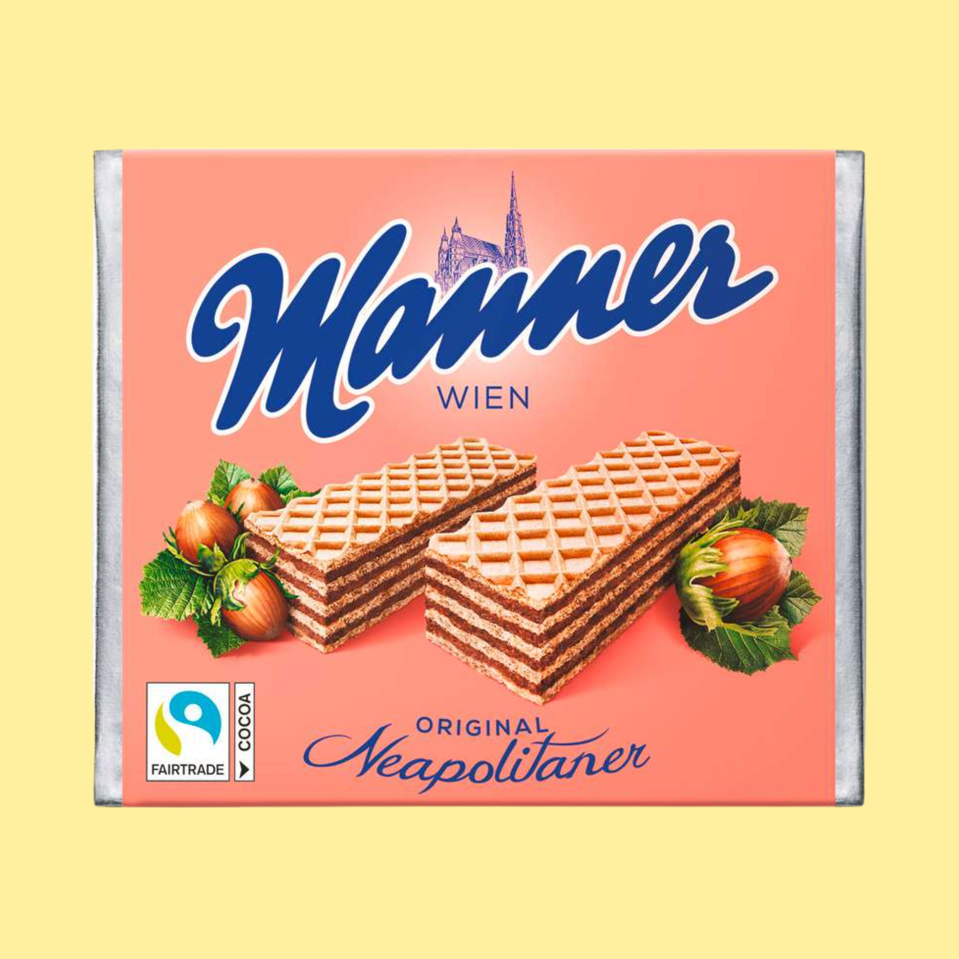 Manner Original Neapolitaner Schnitten 75g – Austrian Wafer – entry49