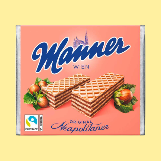 Manner Original Neapolitaner Schnitten 75g – Austrian Wafer – entry49