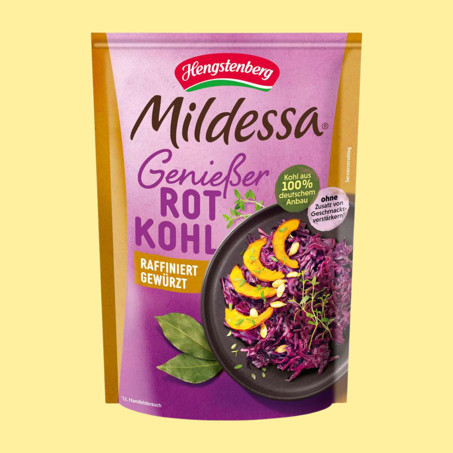 Mildessa Genießer Rotkohl raffiniert gewürzt 400g – German Canned Vegetable – entry49