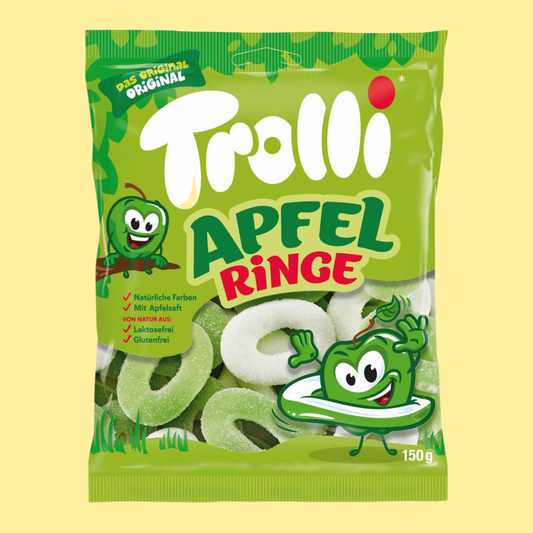 Trolli Apfelringe 150g – German Gummy Candy – entry49