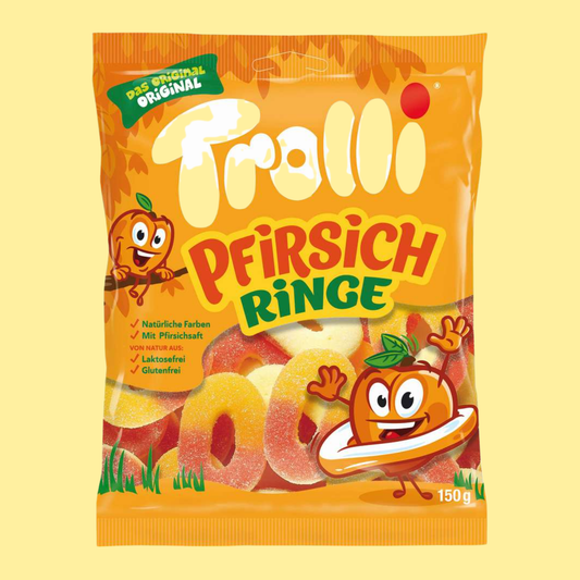 Trolli Pfirsichringe 150g – German Gummy Candy – entry49