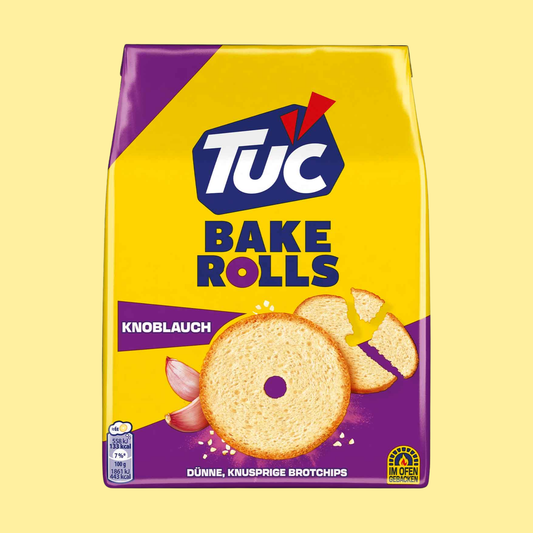 TUC Bake Rolls Knoblauch 150g – German Salty Snack – entry49
