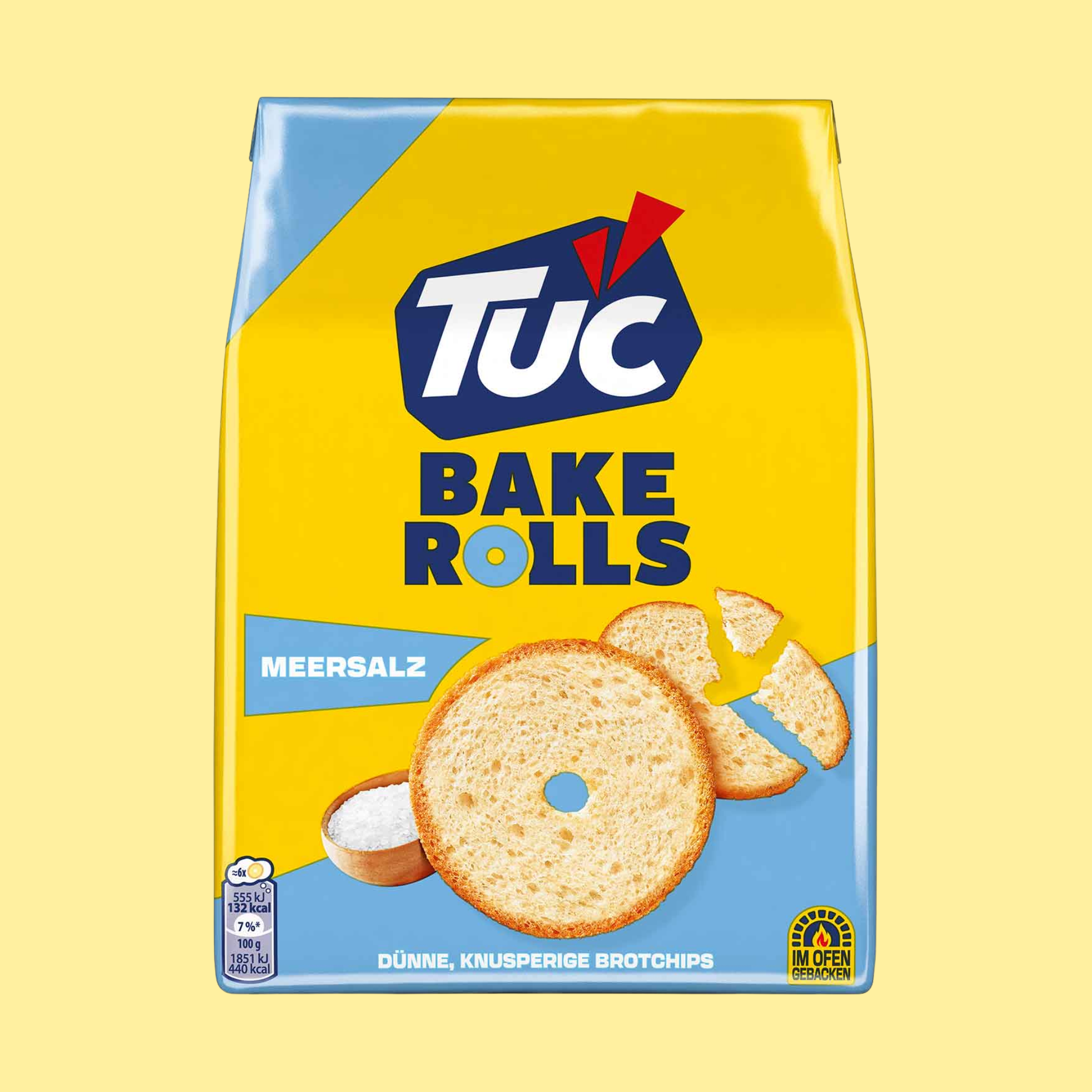 TUC Bake Rolls Meersalz 150g – German Salty Snack – entry49