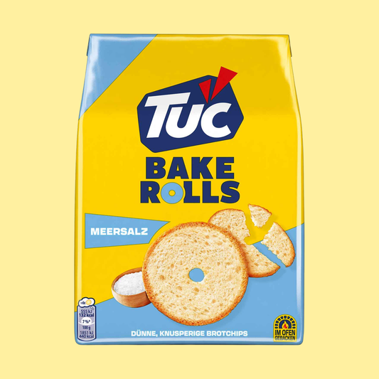 TUC Bake Rolls Meersalz 150g – German Salty Snack – entry49