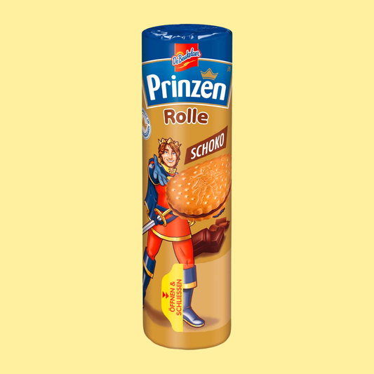De Beukelaer Prinzen Rolle 400g – German sandwich biscuits with cocoa cream filling in the original packaging